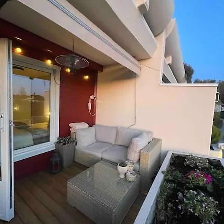 Apartman Moderne Med Terrasse & Gratis Parkering